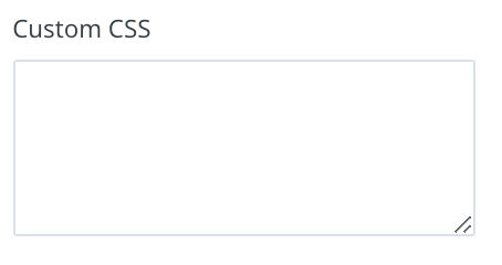 ConvertKit CSS field